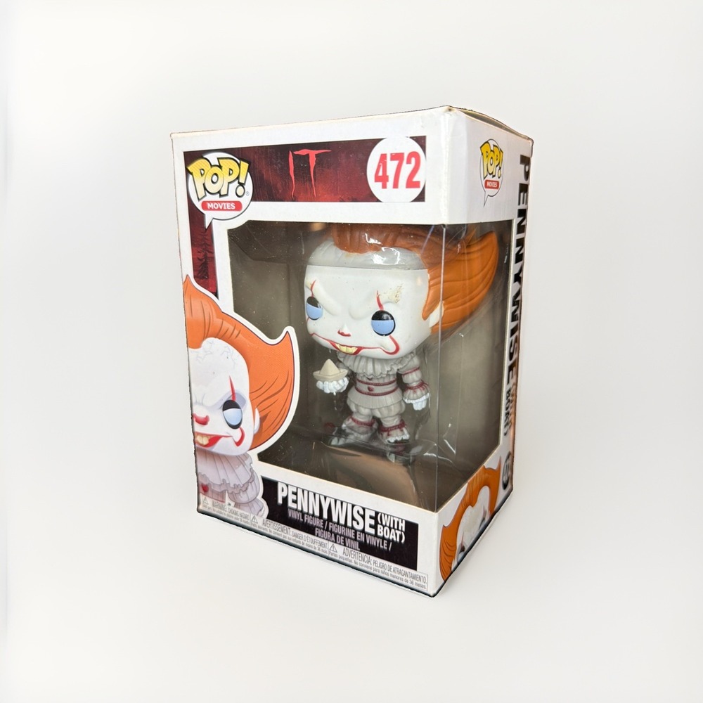 Funko Pop! Movies IT #472 Pennywise with Boat Vinyl Figure